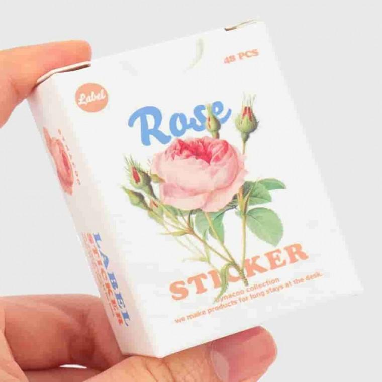 스티커팩 로즈 꾸미기스티커 팬시스티커 스마트폰스티커