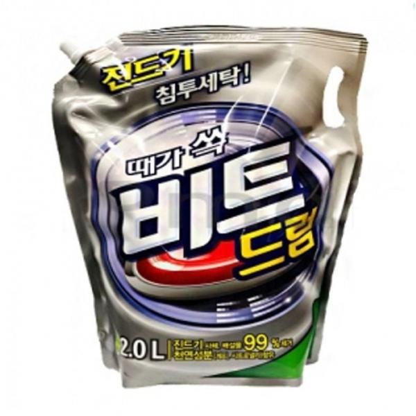 세탁기 빨래 2L 세제 비트 의류 액체형 세탁