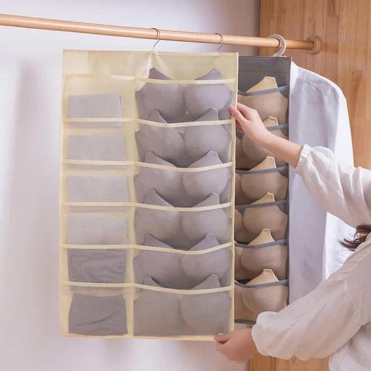 걸이형 속옷보관함 속옷정리함 수납보관함