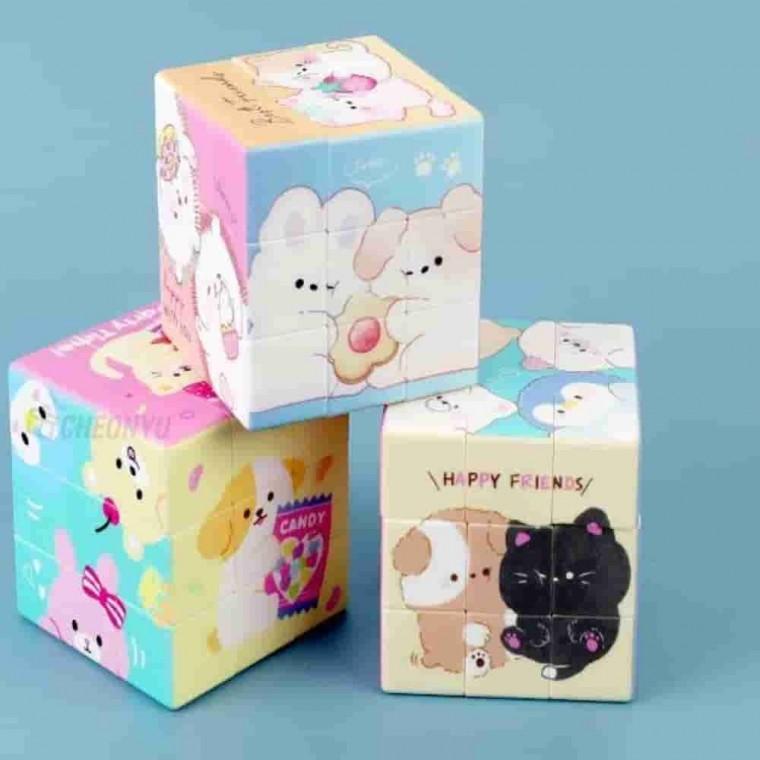 퍼즐큐브 3x3 캐릭터퍼즐 3X3큐브 캐릭터큐브