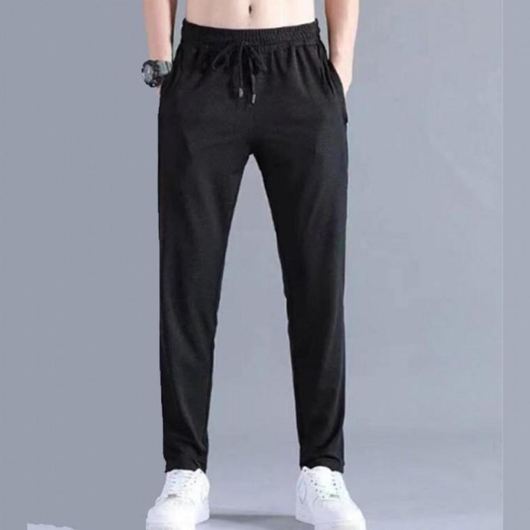 남성 부드러운 메쉬 냉감 밴딩 팬츠 1P 여름 데일리 아이스 바지 시원한