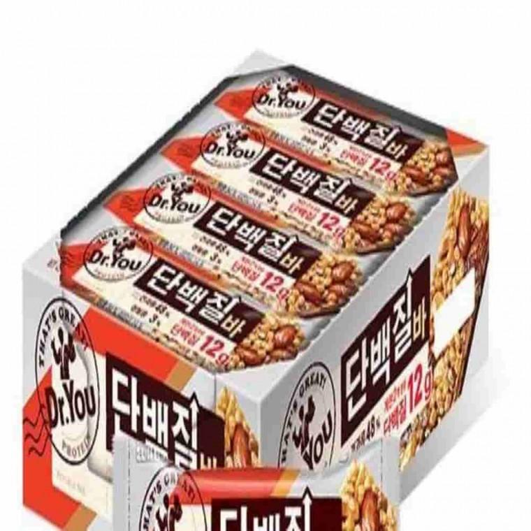 단백질바 50g 12개 1세트 프로틴간식 탕비실간식 에너지바