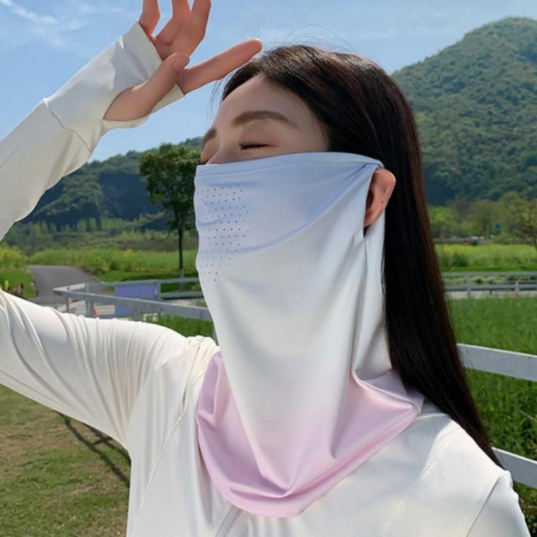 아이스 실크 풀페이스 여름 햇빛 자외선차단 마스크