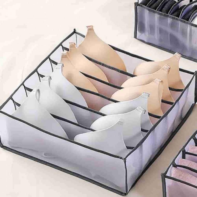 칸막이 정리 6칸 손수건정리함 의류수납함 다용도수납함