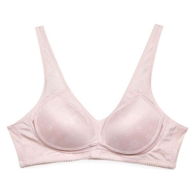 얇고 가벼운 핏감좋은 풀컵 노와이어 몰드 인견 브라 여성 속옷