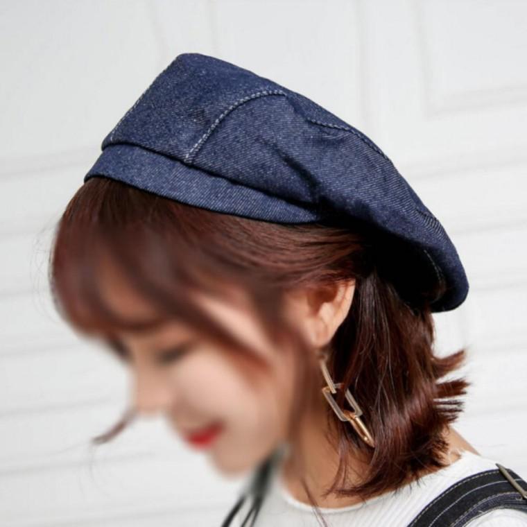 데님 요리 셰프 쉐프 조리 카페 바리스타 베레모 모자