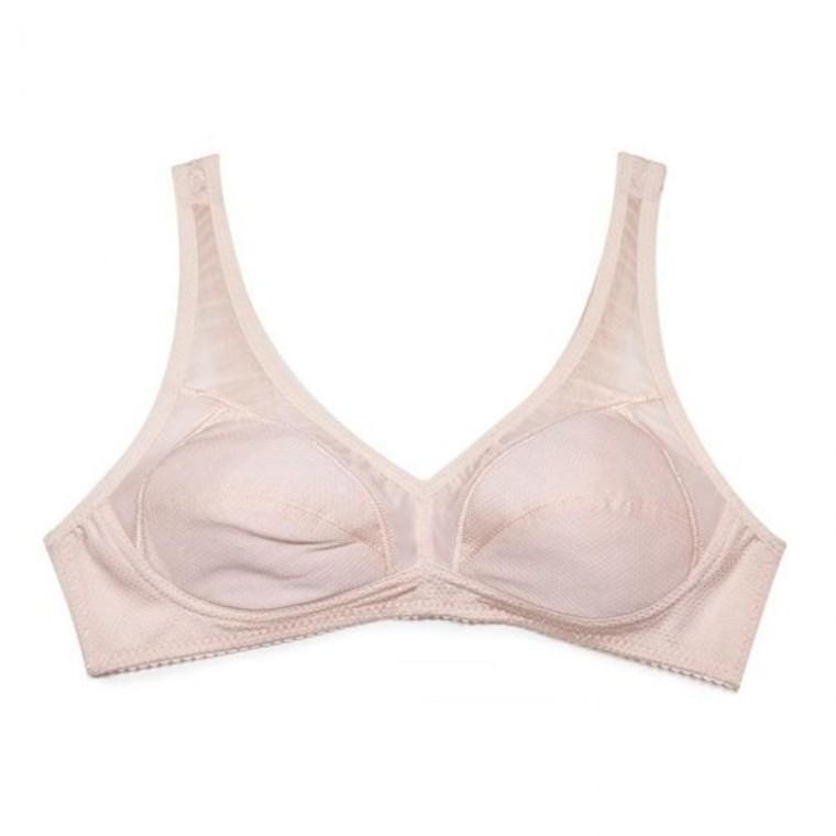 풀컵 노와이어 데일리 부직포 브라 여성 인견 통기성 좋은 속옷