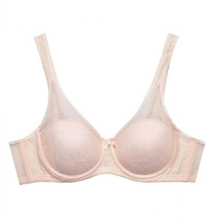 여성 몰드 소프트 브라 B컵 풀컵 스타일 넓은 밴드 기본 속옷