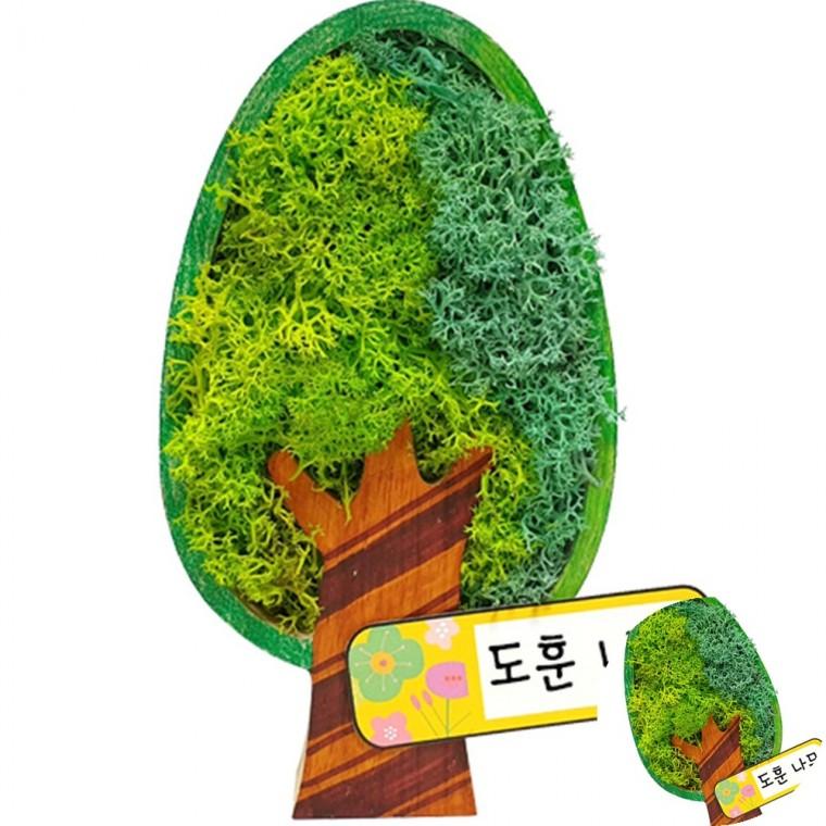 나무 스칸디아모스 장식만들기 만들기키트 유치원만들기 미술만들기재료