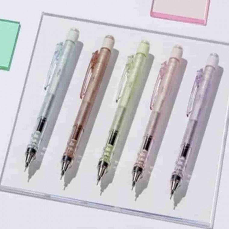 글래스 샤프 0.5mm 고등학생샤프 가벼운샤프 얇은샤프