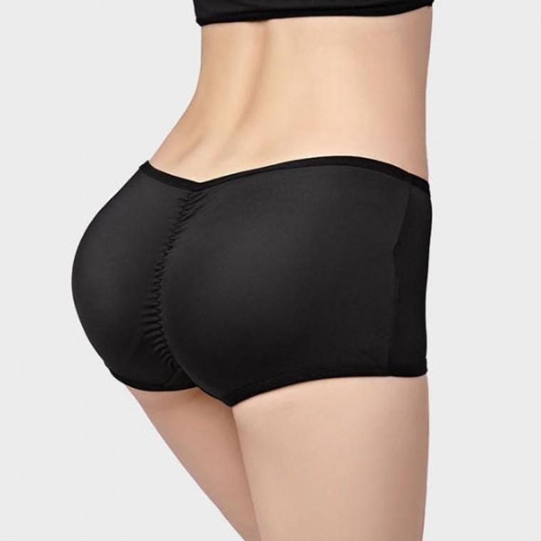 힙업 사각 데일리 팬티 여성 엉뽕 거들 패드 탈부착 볼륨업 속옷