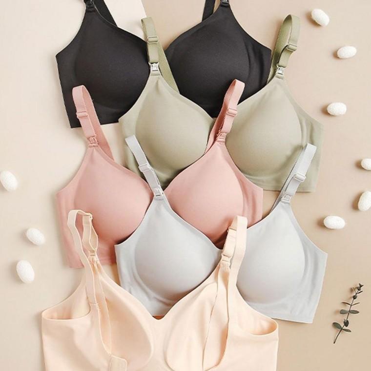 노와이어 4후크 실루엣 브라 수유브라 심리스 무봉제