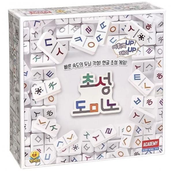 공부 초성 아카데미과학 보드게임 도미노 놀이 한글