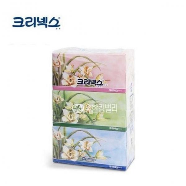 280매X3개 화장지 각 티슈 미용 크리넥스 휴지