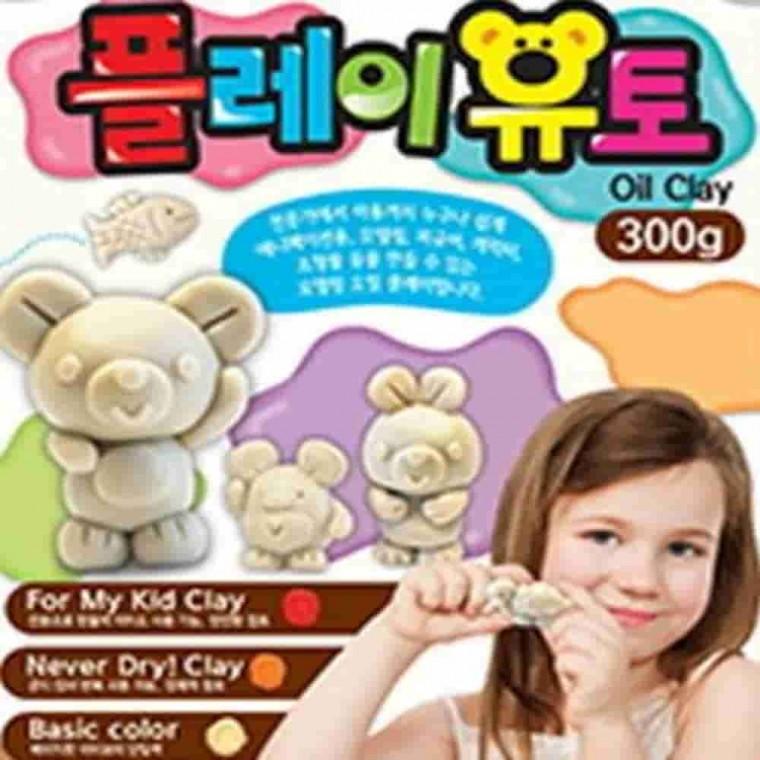 플레이유토 300g 굳지않는점토 유토점토 클레이만들기