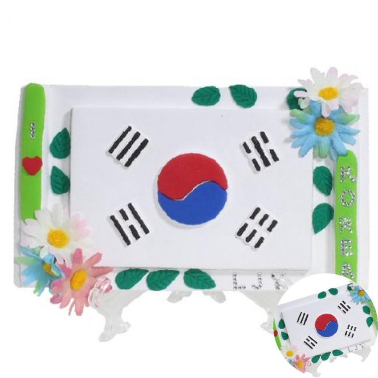 태극기 만들기 1인용 태극기그리기 석고공예 교육교구