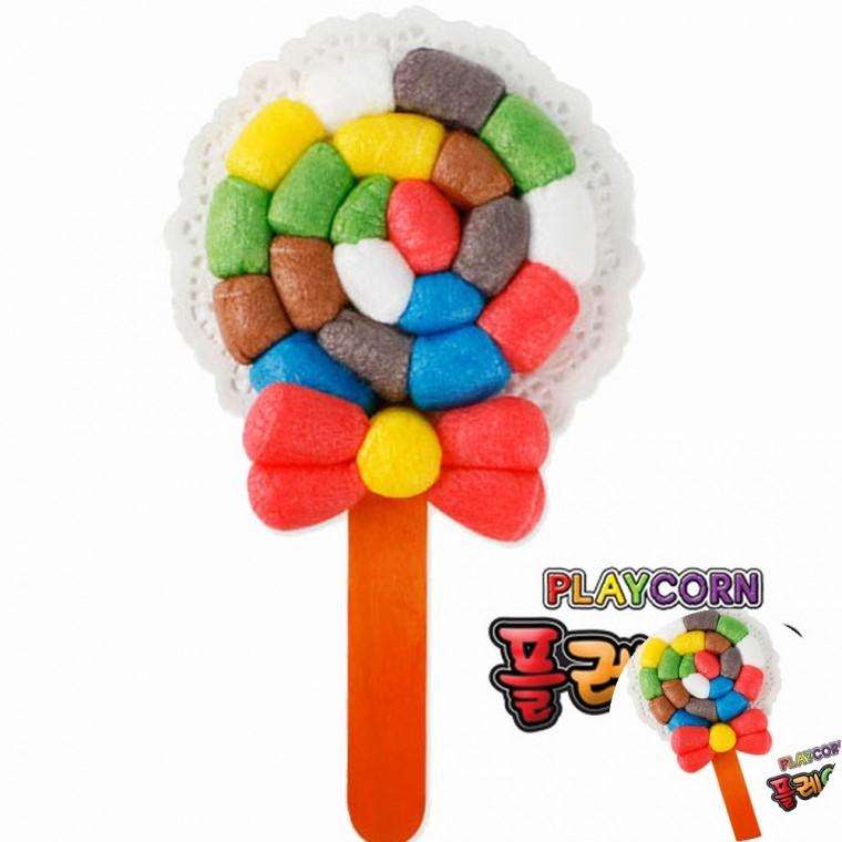 막대사탕 2인용 공작수수깡 미술교구 액자만들기