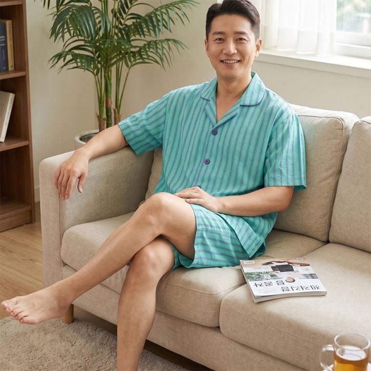 국산 남성 여름 빅사이즈 인견잠옷