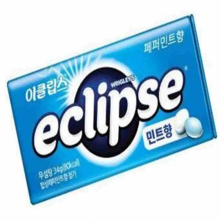 페퍼민트 34g 틴케이스사탕 무설탕캔디 이클립스민트