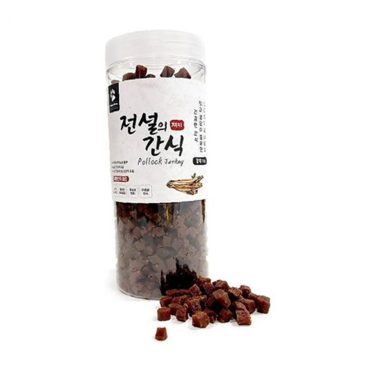 전설의간식 든든한 황태 져키 1kg 강아지 노즈워크 간식
