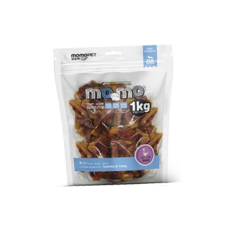 모모 씹기좋은 오리 고구마 1kg 강아지 사사미 대용량 간식