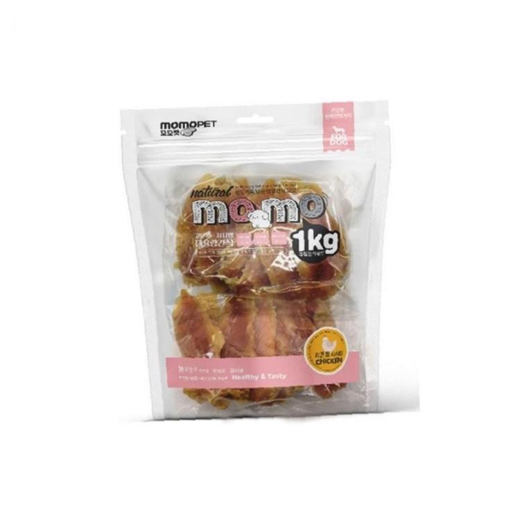 모모 든든한 치킨 윙 1kg 강아지 사사미 대용량 간식