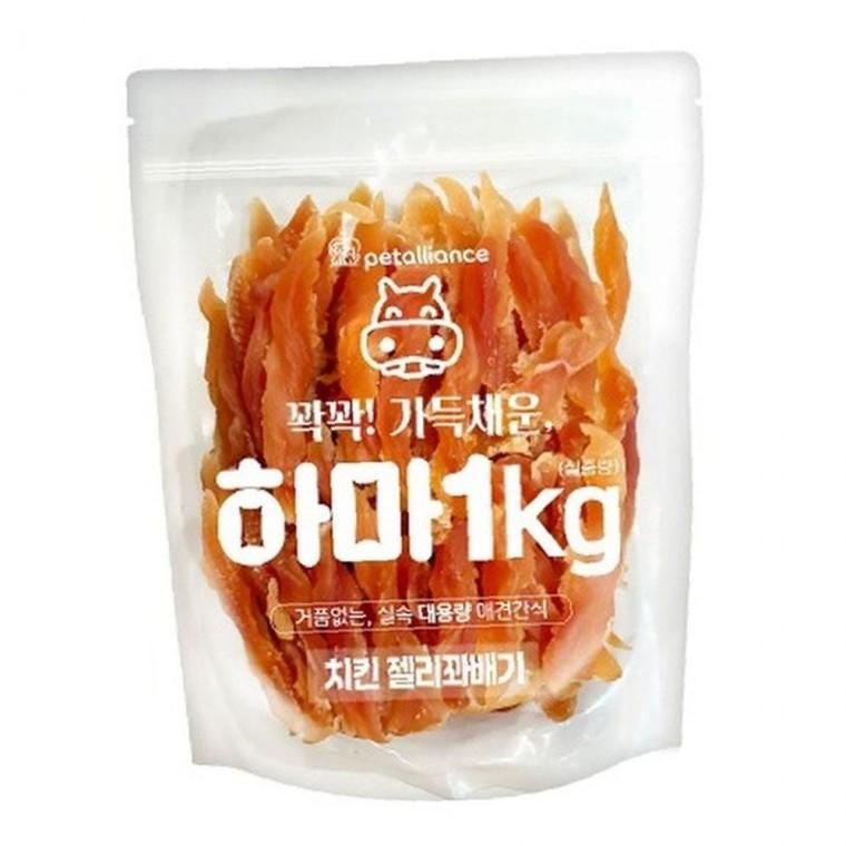 하마 정성담은 젤리 꽈배기 1kg 강아지 실속 대용량 간식