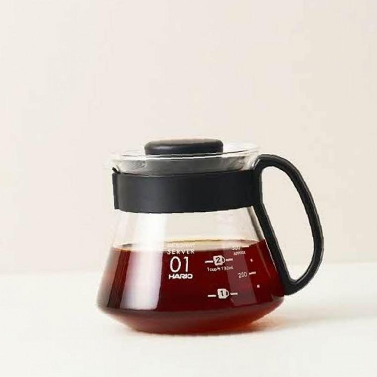 하리오 바리스타 블랙서버 360ml 커피서버 드립서버 유리주전자