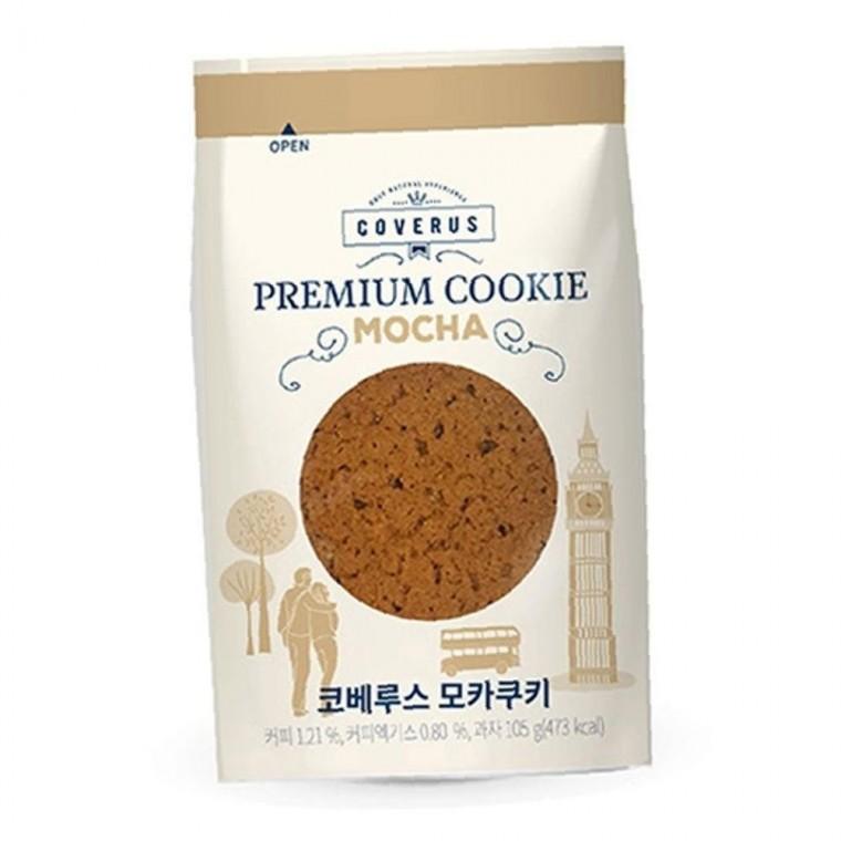 코베루스 기호성좋은 프리미엄 모카 쿠키 105g 6봉 디저트 간식