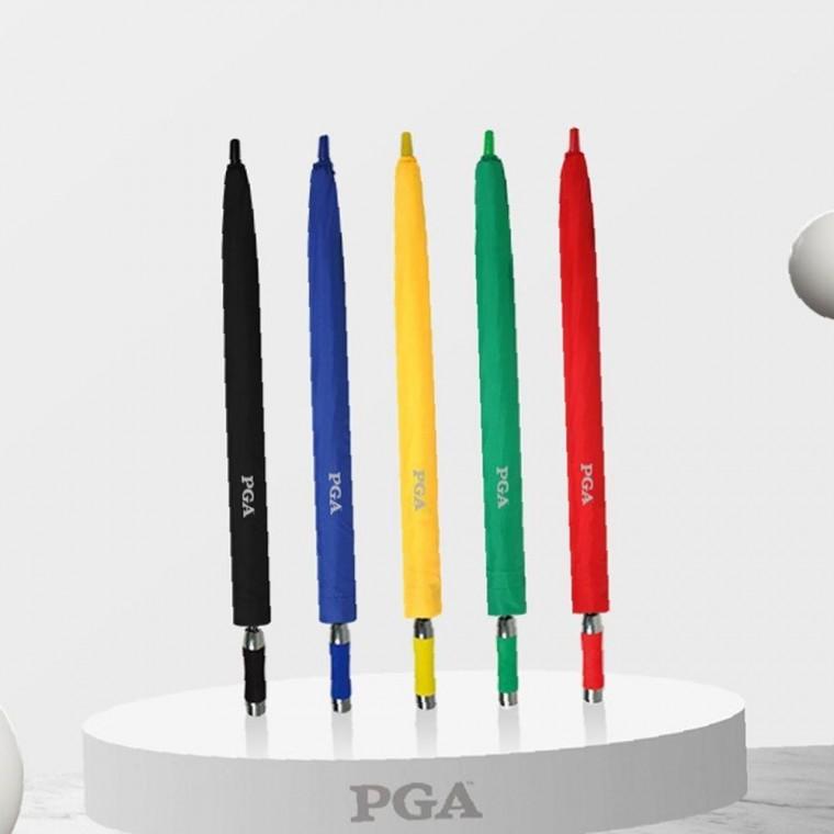 PGA 70X8K 세련된 컬러 폰지 FRP 장우산 깔끔 단색 무지 우산