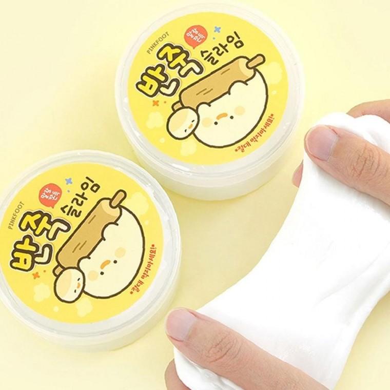 말랑쫀득 재미있는 반죽 슬라임 4개 스트레스 해소 촉감놀이