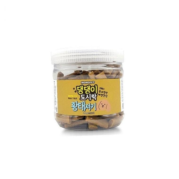 댕댕이 한입형 도시락 황태 져키 400g 강아지 국내산 통간식