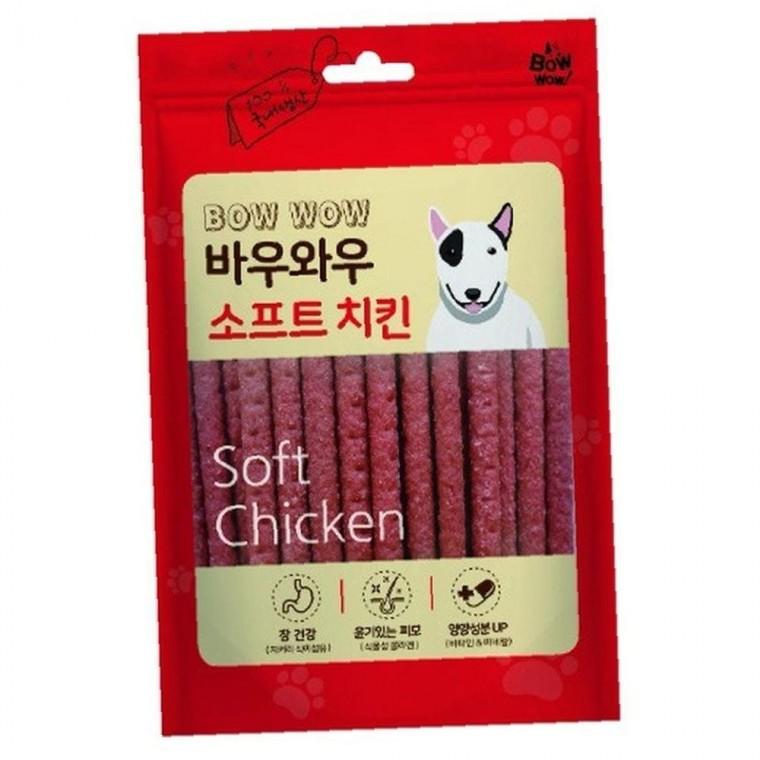 바우와우 정성담은 소프트 치킨 150g 강아지 져키 간식
