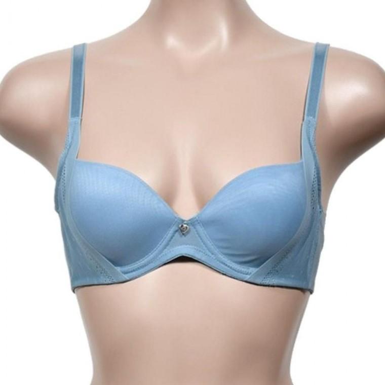 우아하고 여성스러운 담백한 와이어형 몰드B컵 브라