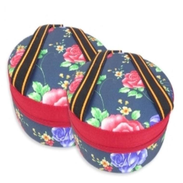 꽃무늬 작업방석 대 25X22cm 2개 농업용의자 밭일의자 농작업의자