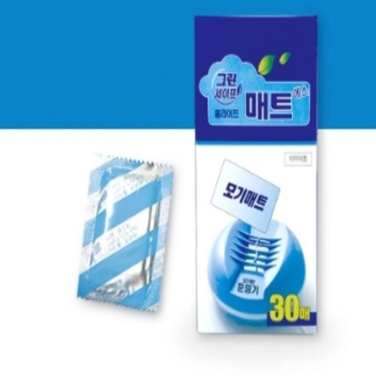 모기매트 30매 2개 모기퇴치기 가정용모기퇴치기