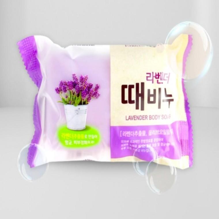 라벤더 샤워비누 10개 바디워시비누 올인원비누 목욕탕비누