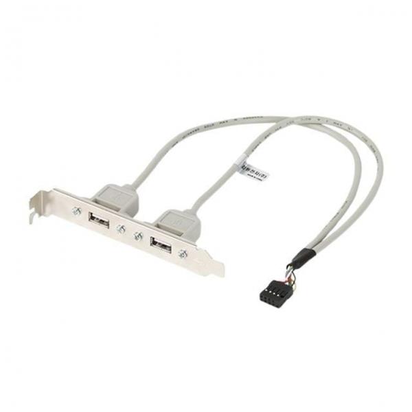 케이블 브라켓 연결 USB2.0 메인보드 2포트