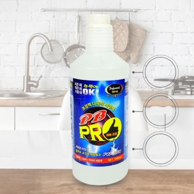 찌든때제거제 1000ml 리필 3개 타일세정제 후드세정제 싱크대세정제
