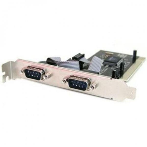 카드 시리얼 포트 2포트 컴퓨터 PCI 확장 LP 브라켓