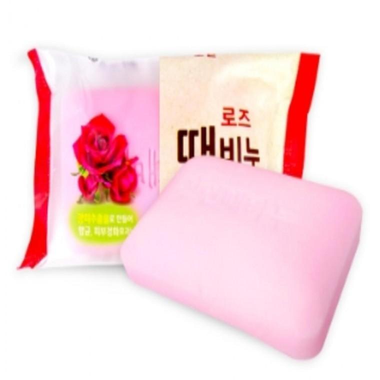 로즈 샤워비누 때밀이비누 목욕때비누 때필링