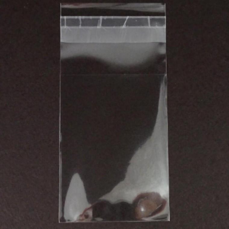 투명접착백 100x140mm 90매 접착식비닐 선물비닐봉투