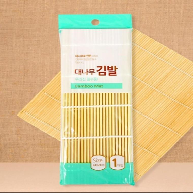 대나무 김발 속대 10개 김밥메이커 김밥싸는도구