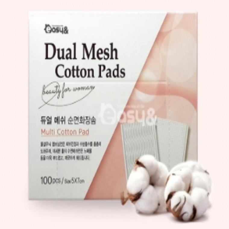 양면 순면화장솜 100P 토너팩화장솜 스킨솜 얇은화장솜