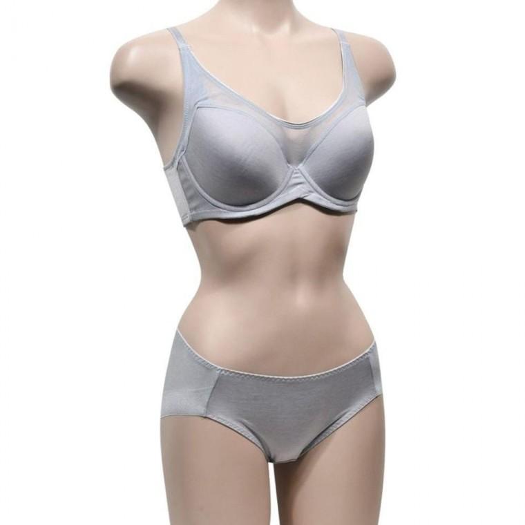 파스텔의은은한 컬러 탄탄핏 C컵 풀컵브라 팬티 세트