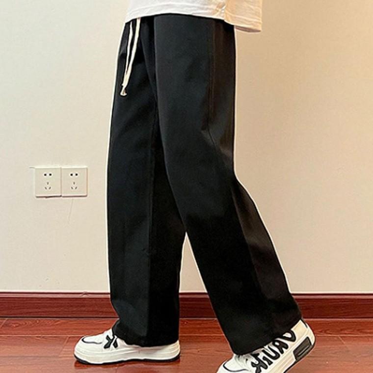 맨즈 린넨 깔끔무드 허리밴딩 팬츠 썸머 데일리 바지