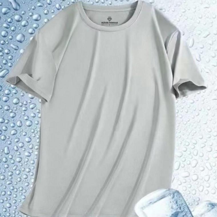 남성 산뜻한 무지 쿨링 반팔티 1P 여름 아웃도어 스포츠 러닝 티셔츠 아이스