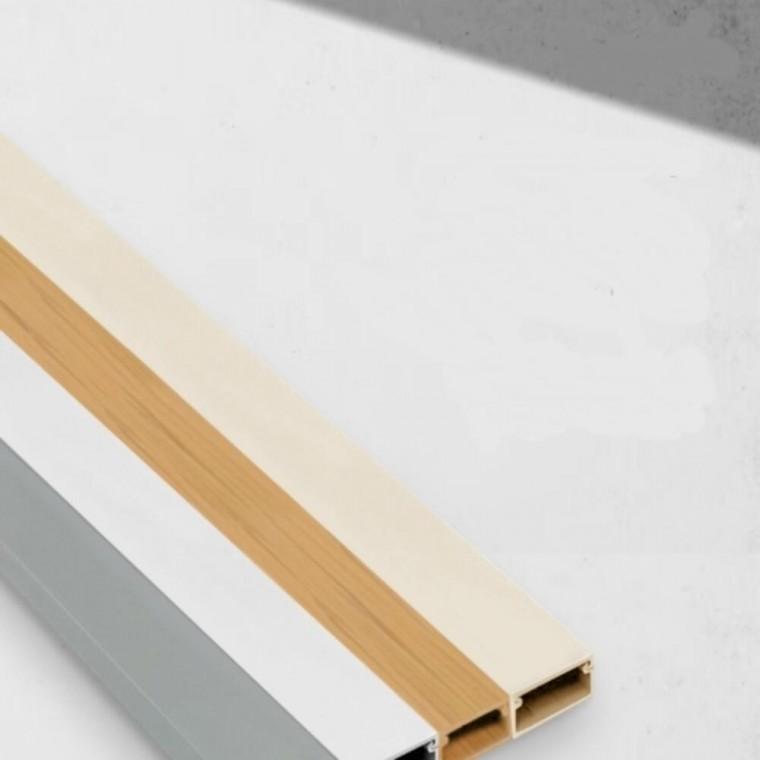 사각 전선몰드 1M 19x12mm 베이지 전선정리쫄대 전선보호커버