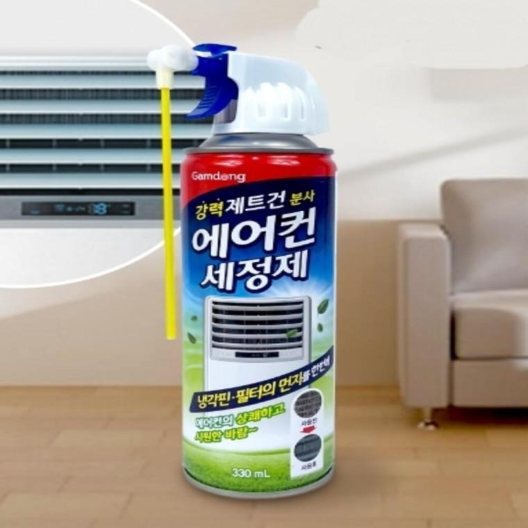 에어컨크리너 330ml 냄새제거스프레이 스프레이세정제