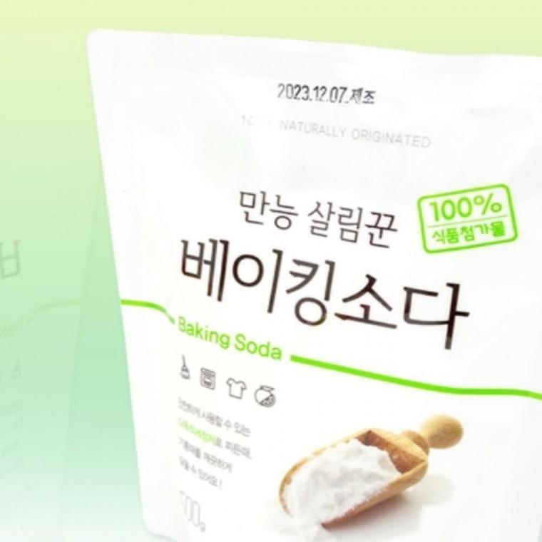 베이킹소다 세정제 500g 과일세제 과일세척베이킹소다